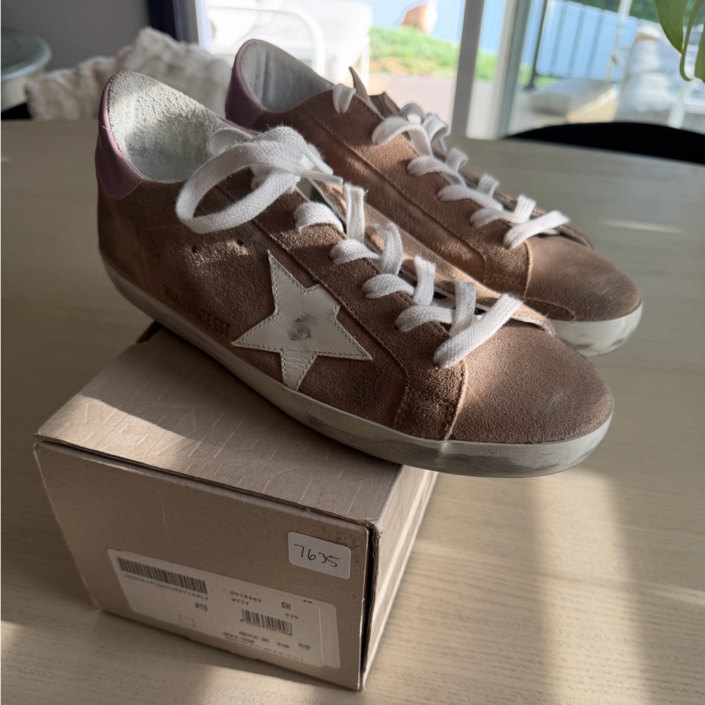 Golden Goose Women's LIMITED EDITION NUMBERED brown suede NEW Sneaker size 39 - Picture 7 of 15